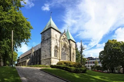 Stavanger Cathedral Stock Photos