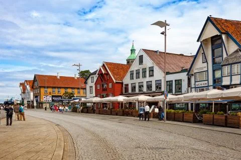 Stavanger in Norway Stock Photos