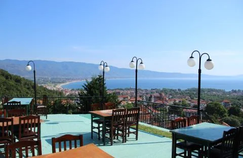 Stavros, Greece 스톡 사진