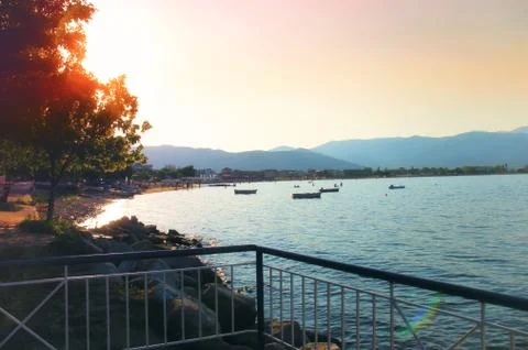 Stavros, Greece Stockfoto's