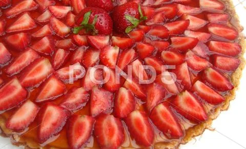 Stawberry desert Stock Photos