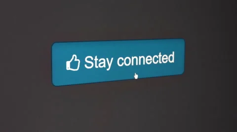 Stay Connected Click Stock Footage 68569454