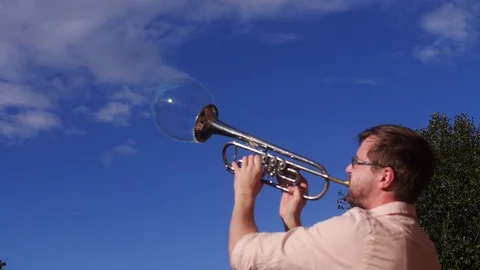 Trumpet Funny Stock Video Footage | Royalty Free Trumpet Funny Videos |  Pond5