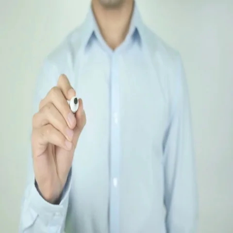 Stay Motivated, Writing On Transparent Screen Stock Footage