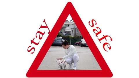 Stay Safe Stock Footage 129384664