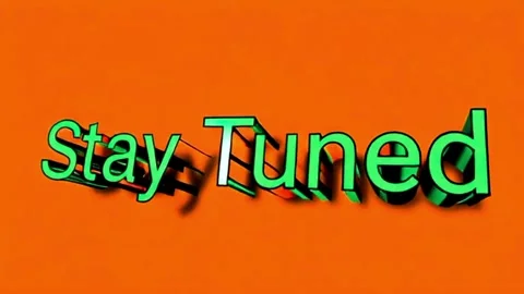 Stay tuned concept  Stock Footage 329452888