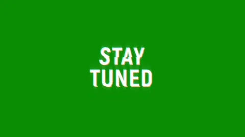 Stay tuned retro glitch pixel text effects animation digital background Stock Footage 313284838