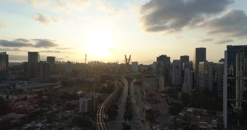 STAYED BRIDGE, PONTE ESTAIADA Quarantine, Quarentena Stock Footage 128019124