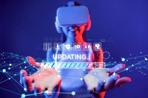 Staying Ahead by Updating Knowledge and Software for Success EIDE Foto stock