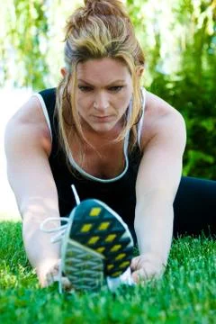 Staying fit Stock Photos