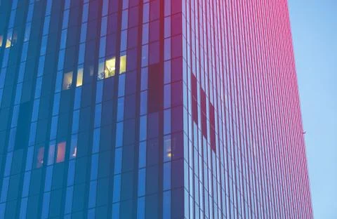 Staying late at work Stock Photos