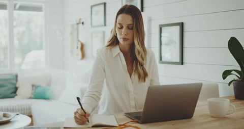 Staying on Top of Work Stock Footage 138898664