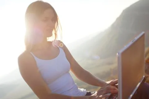 Staying in touch Stock Photos