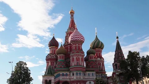 St.Basil, Moscow 스톡 동영상 84094713