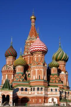 St.basil's cathedral Stock Photos