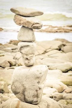 Stck of rocks Stock Photos