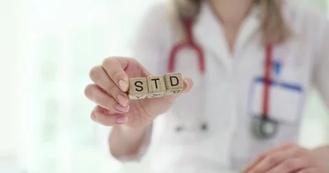 STD awareness information and prevention of sexually transmitted diseases Stock Footage 276961475