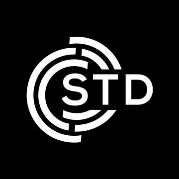 STD letter logo design. STD monogram initials letter logo concept. STD letter Stock Illustration