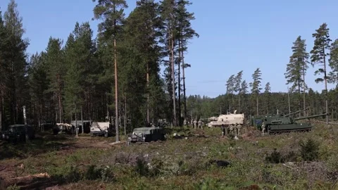 Steadfast Defender 2024, The US Army exercise Swift Response 24 Stock Footage 274666607