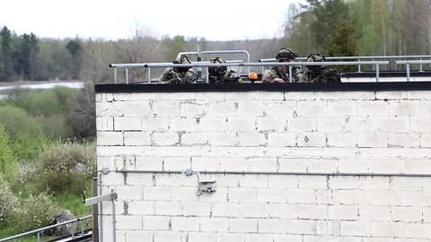 Steadfast Defender 2024, The US Army exercise Swift Response 24, Kvarn Stock Footage 274667124