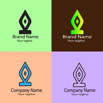 The Steadfast Foundation logo design Stock Illustration