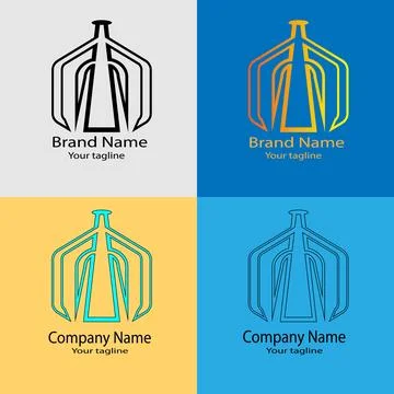 Steadfast Foundation logo design Stock Illustration