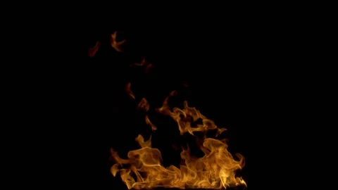 Steady Bonfire/Campfire Loop 01 (HD) Stock-Footage 201333790