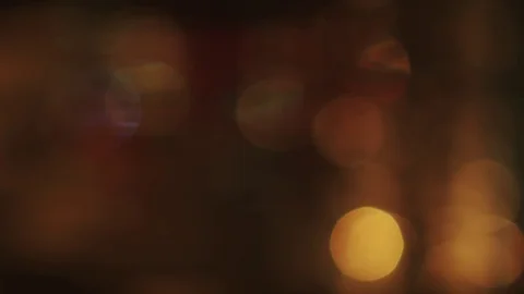 Steady circular bokeh yellow Stock Footage 119287359