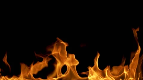 Steady Fire from Bottom Element 11 (HD) Stock Footage 201333816