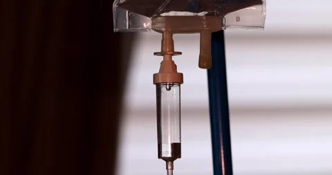 Steady Flow: IV Drip Equipment in Ambulance Setting Stock Footage 259972460
