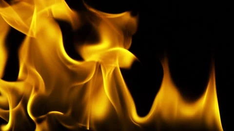 Steady Fullscreen Fire Background Loop 12 (HD) Stock Footage 201333835