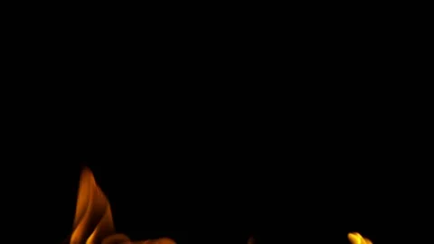 Steady Fullscreen Fire Background Loop 14 (HD) Stock Footage 201333839