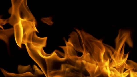 Steady Fullscreen Fire Background Loop 16 Video stock 201333842
