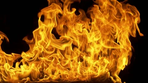 Steady Fullscreen Fire Background Loop 21 Stock Footage 201333851