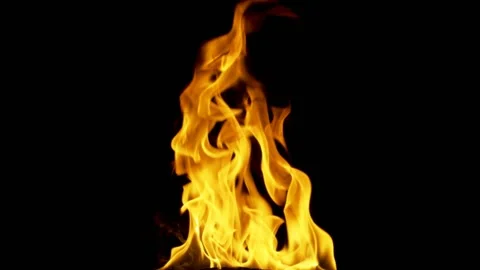 Steady Fullscreen Fire Background Loop 19 Stock Footage 201333852