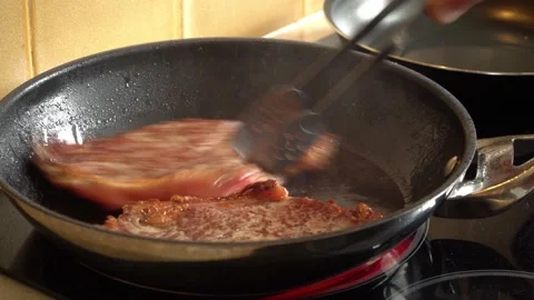 Steak 3 Video stock 167705566