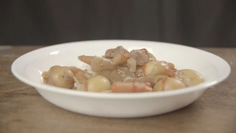 Steak and Rice 库存影片 127475423