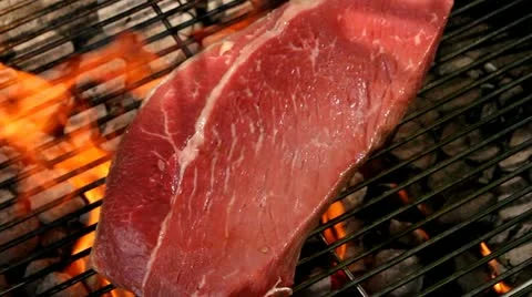 Steak on barbeque 動画素材 11400336