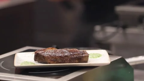 Steak beef 25 Stock Footage 312943384