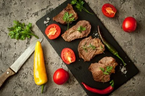 Steak beef Stock-Fotos