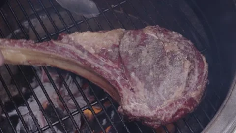 Steak being cooked Stock Footage 194715702