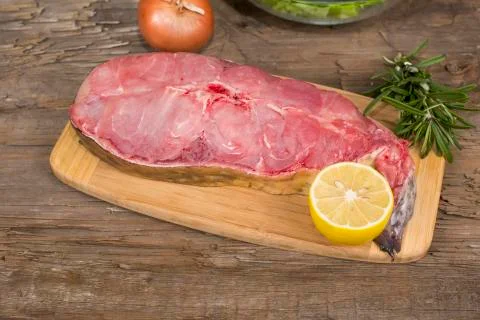 Steak catfish Stock Photos