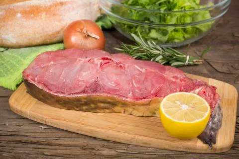 Steak catfish Stock Photos