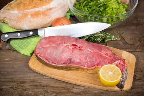 Steak catfish Stock Photos