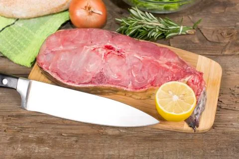 Steak catfish Stock Photos