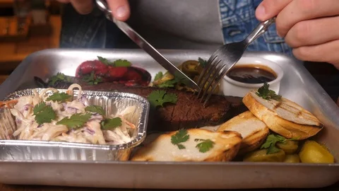 Steak closup 4k 스톡 동영상 101949878