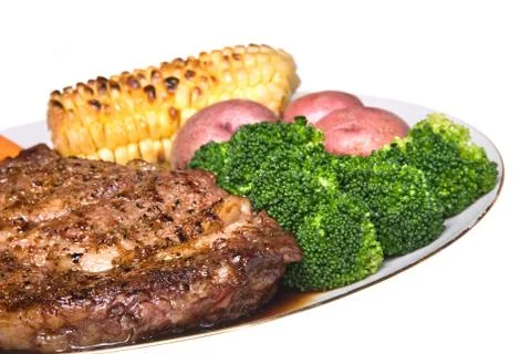 Steak dinner Stock Photos