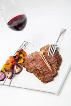 Steak dinner Stock Photos