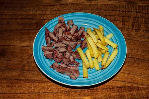 Steak dinner Foto stock