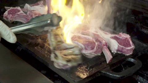 Steak fries Stock Footage 134853914